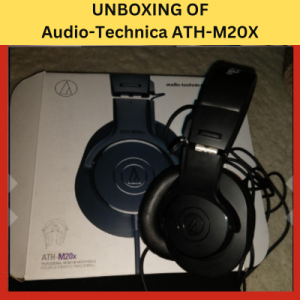 Audio-Technica ATH-M20X unboxing