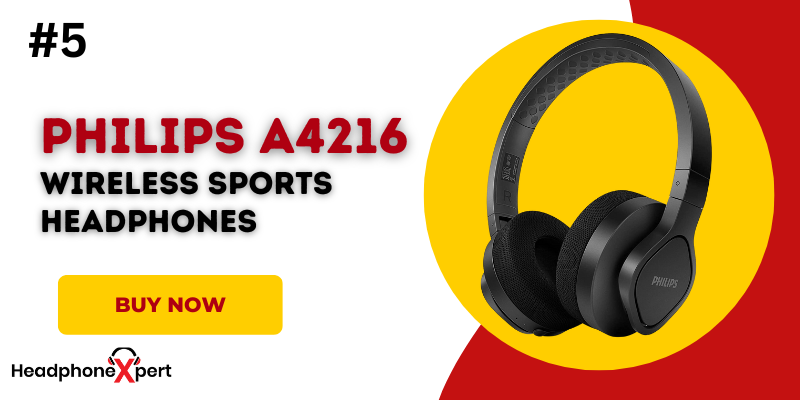 Philips A4216 Wireless Sports Headphones